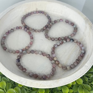 Plum Blossom Tourmaline Bracelet