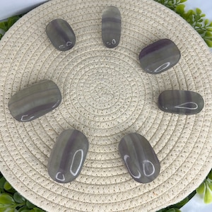 Yttrium Fluorite| Pastel Fluorite Palm Stone