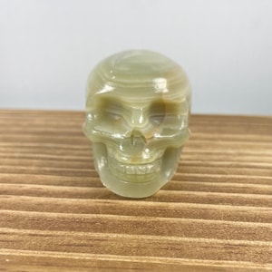 Afghanistan Jade Skull