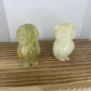 Afghanistan Jade Owl Carving