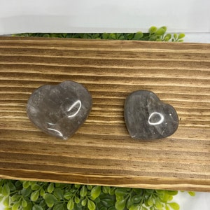 Blue Rose Quartz Heart