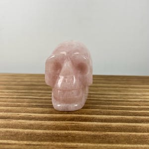 Rose Quartz Skull