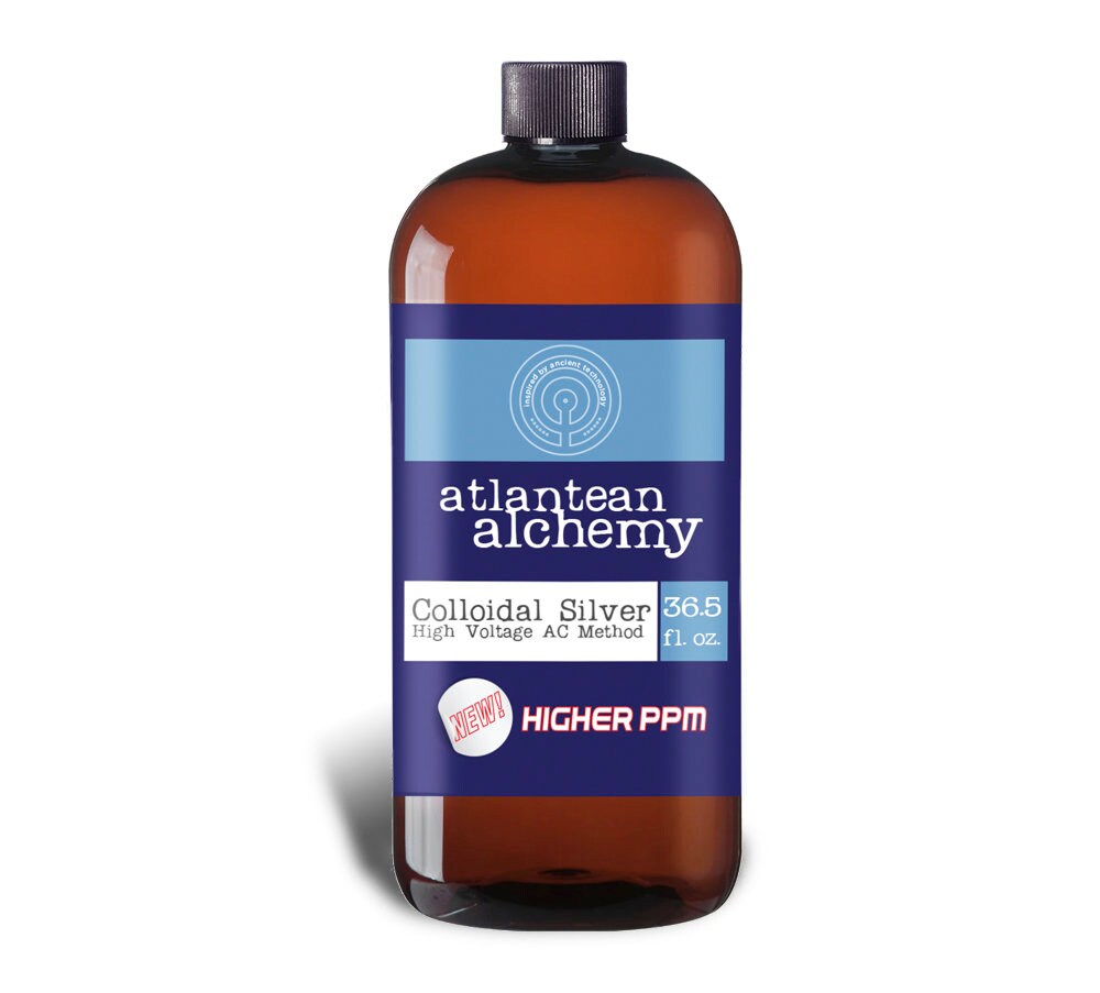 Colloidal Silver 60PPM 36.5oz Etsy