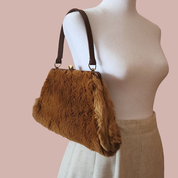 Vintage Genuine Kangaroo Fur Handbag Douglas Kenrick Australia Etsy