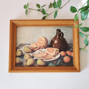 Framed Vintage Henk Bos Kitchen Still Life Print, 1960&#39;s/70&#39;s