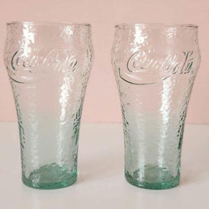 90s Coke Glasses - Etsy