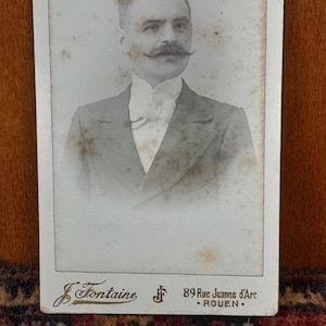 CDV Antique Photo of Greek Gentleman