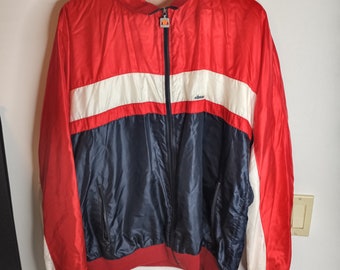 ヴィンテージ 1990 年代 ELLESSE ブルドッグ スキー ジャケット L