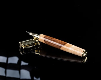 Stylo Plume en Orme à Fermeture Magnétique - Édition Unique