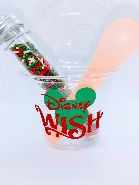 Disney Cruise Ice Cream Topping Containers // Fish Extender 