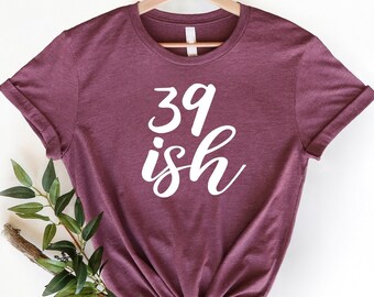 Cheers to 39 Years T-Shirt, 39th Birthday Shirt, 39th Birthday Gift Ideas, 39th Birthday Gift Shirt, 39th Anniversary