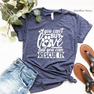 Rescue Dog & Cat Lover T-Shirt