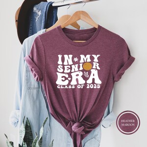 Class Of 2025 Shirt, In My 2025 Senior Era T-shirt, Graduation Tee, Graduation 2025 Shirt, Senior 2025 Tee, Senior Shirt, End Of School Tee