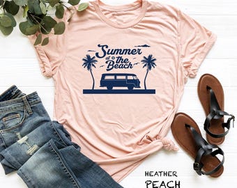 Summer Beach Graphic Tee, Vacation Vibes Shirt