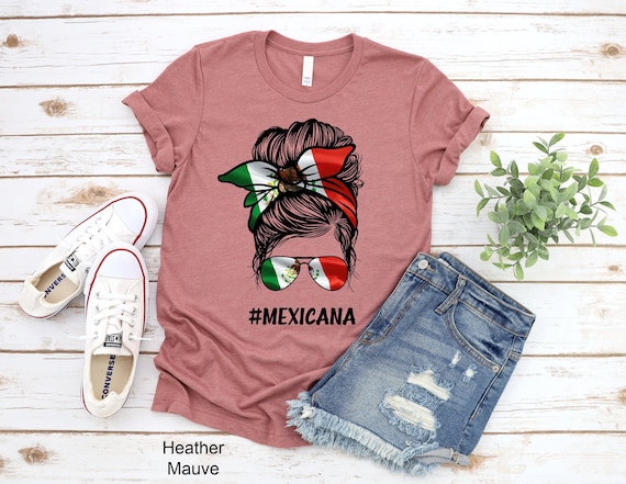 Mexicana T-shirt, Mexican Independence Day, Hispanic Heritage Month Shirt, Latina Power Shirt