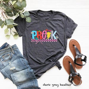 Pre K Grade Colorful Shirt, Pre-K Squad Shirt, Pre-K Squad Shirt, Pre-K Grade Shirt, Pre-K Grade Shirt, Pre-K Grade Is Groovy Tee