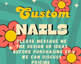 custom press on nails