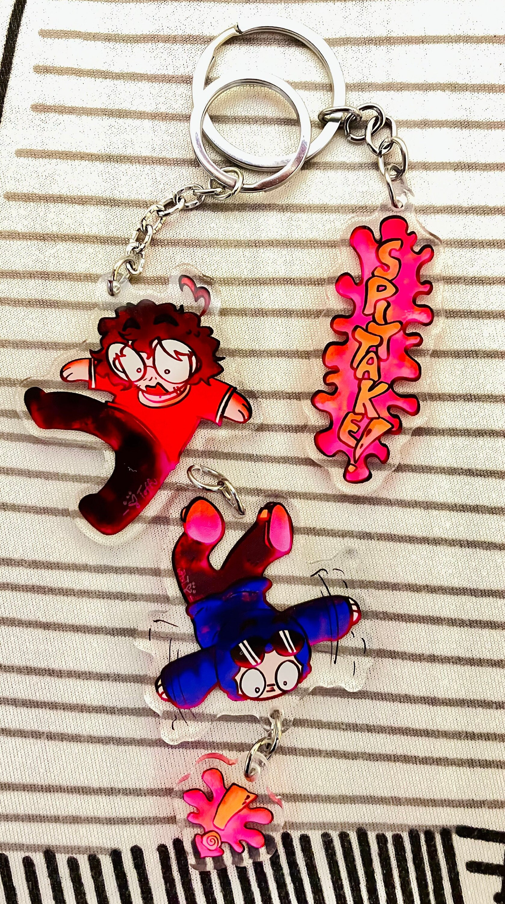 SPITTAKE! Keychains