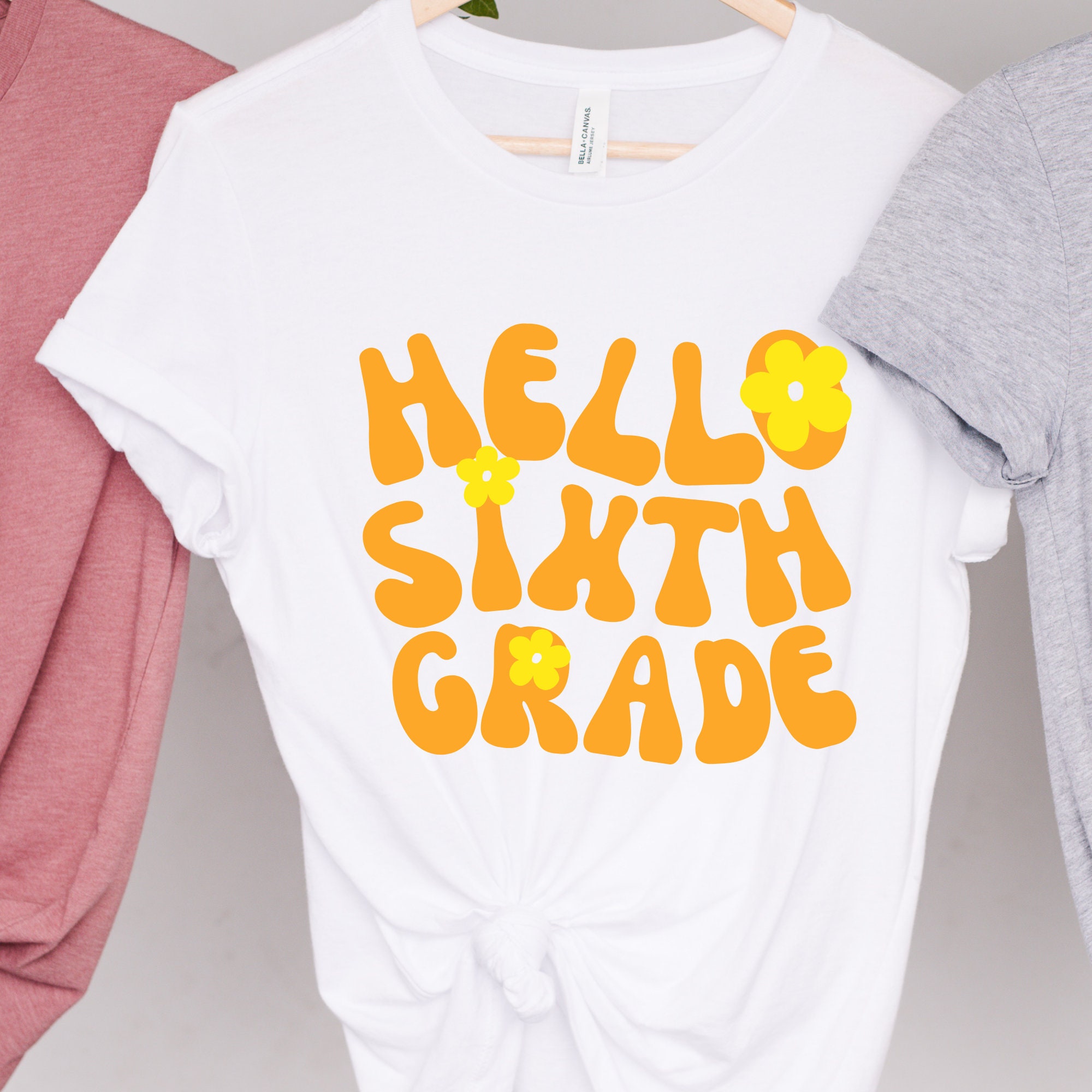 Hello Groovy Hello Groovy Flower Pre-k-6th Bundle PNG/SVG/DXF Digital Download ...
