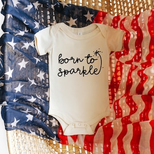 4 juillet SVG - SVG né pour briller - feux d&#39;artifice - chemise svg - PNG - chemise 4 juillet