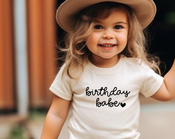 Birthday SVG - Birthday Babe SVG - Birthday Girl svg - Toddler svg - First Birthday svg - DIY Gift - Birthday Gift