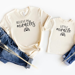 Believe In Miracles - SVG - Little Miracle SVG - Mama und ich svg - IVF svg - Rainbow Baby svg - Digital Download - Cut Files