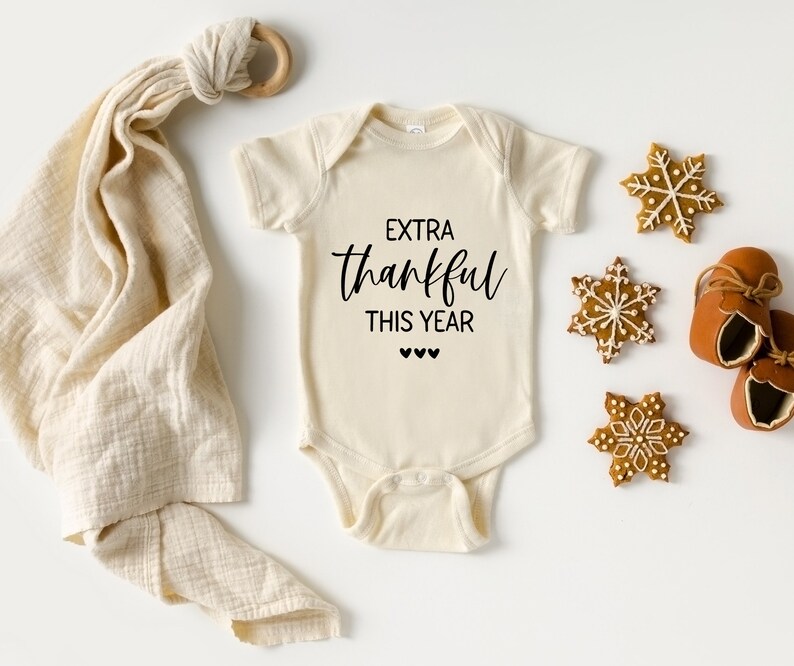 Extra Thankful This Year SVG Thanksgiving SVG Baby Etsy