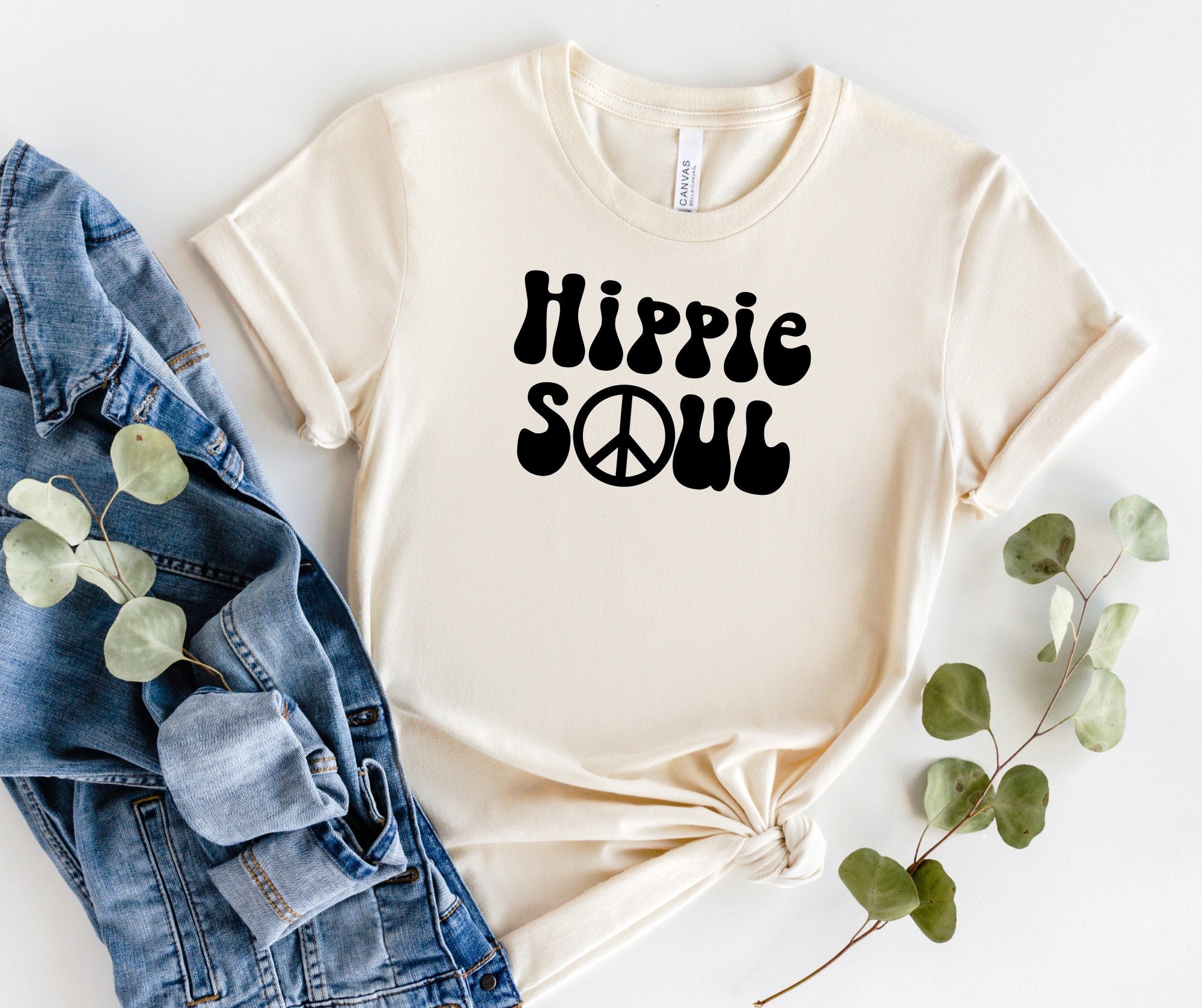 Hippie Soul SVG Hippie Retro Groovy SVG Peace Sign SVG Mom Svg Boho Svg ...