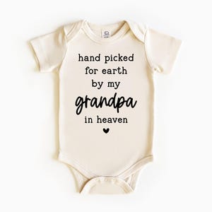 Met de hand geplukt voor aarde door My Grandpa In Heaven - SVG - babyaankondiging - cadeau nieuwe moeder