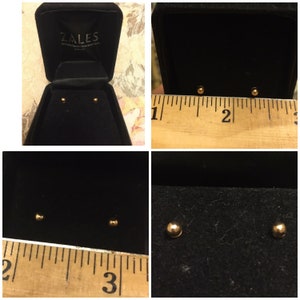 Zales 14k Gold Earrings- New