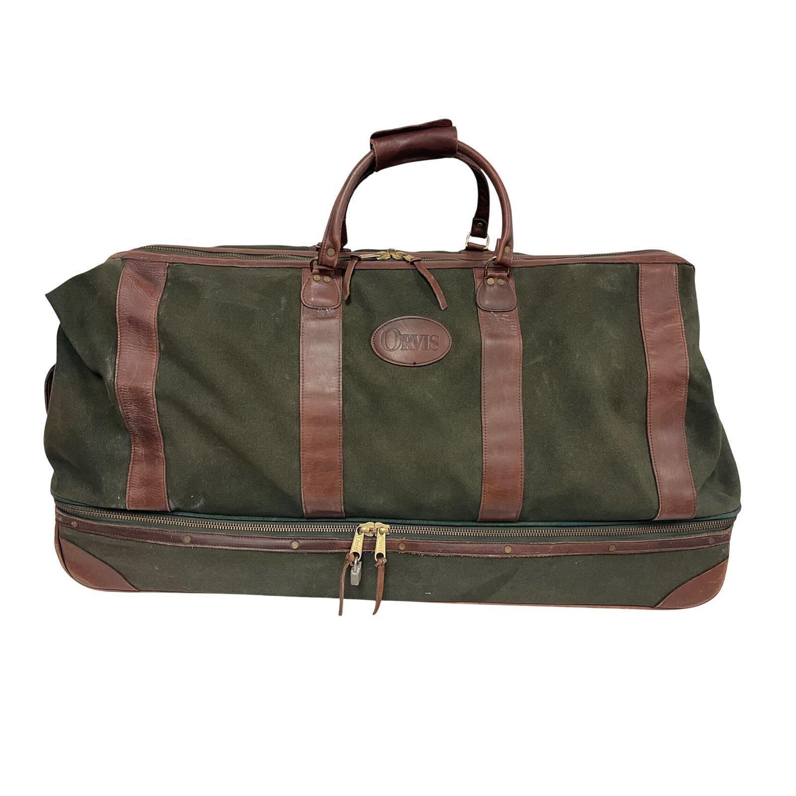 Vintage Orvis Travel Bag - Etsy