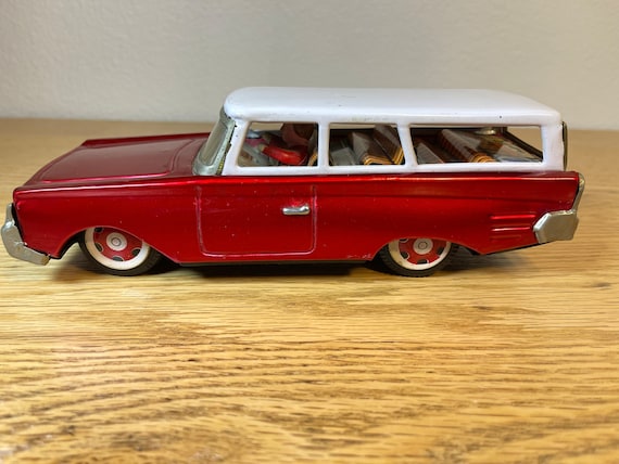 ブリキのおもちゃ ブリキ蒸気機関車 EXPERESS 9511 日本製 ASC 昭和おもちゃ : Toys雑貨