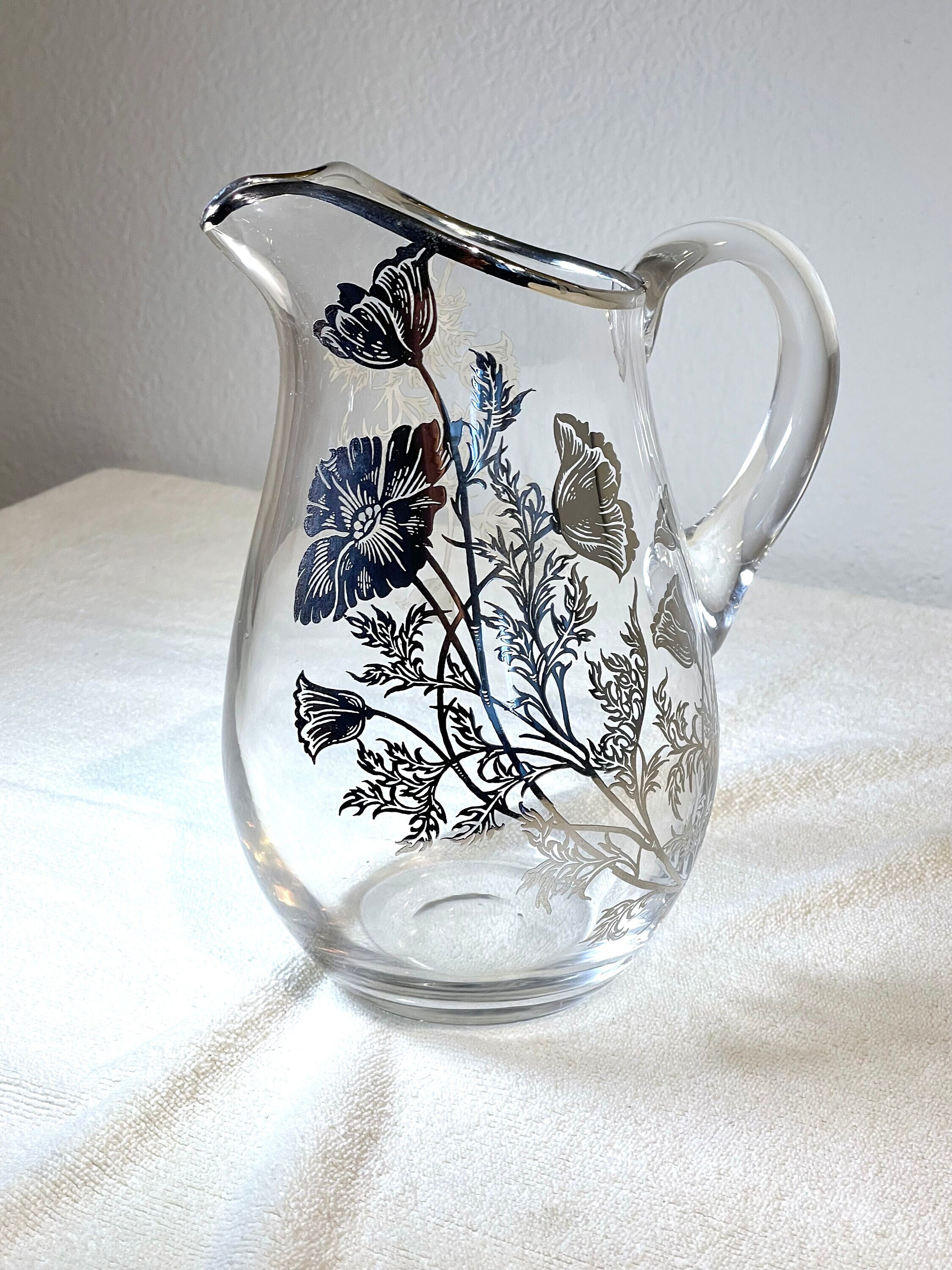 Antique sterling silver pitcher - Etsy 日本