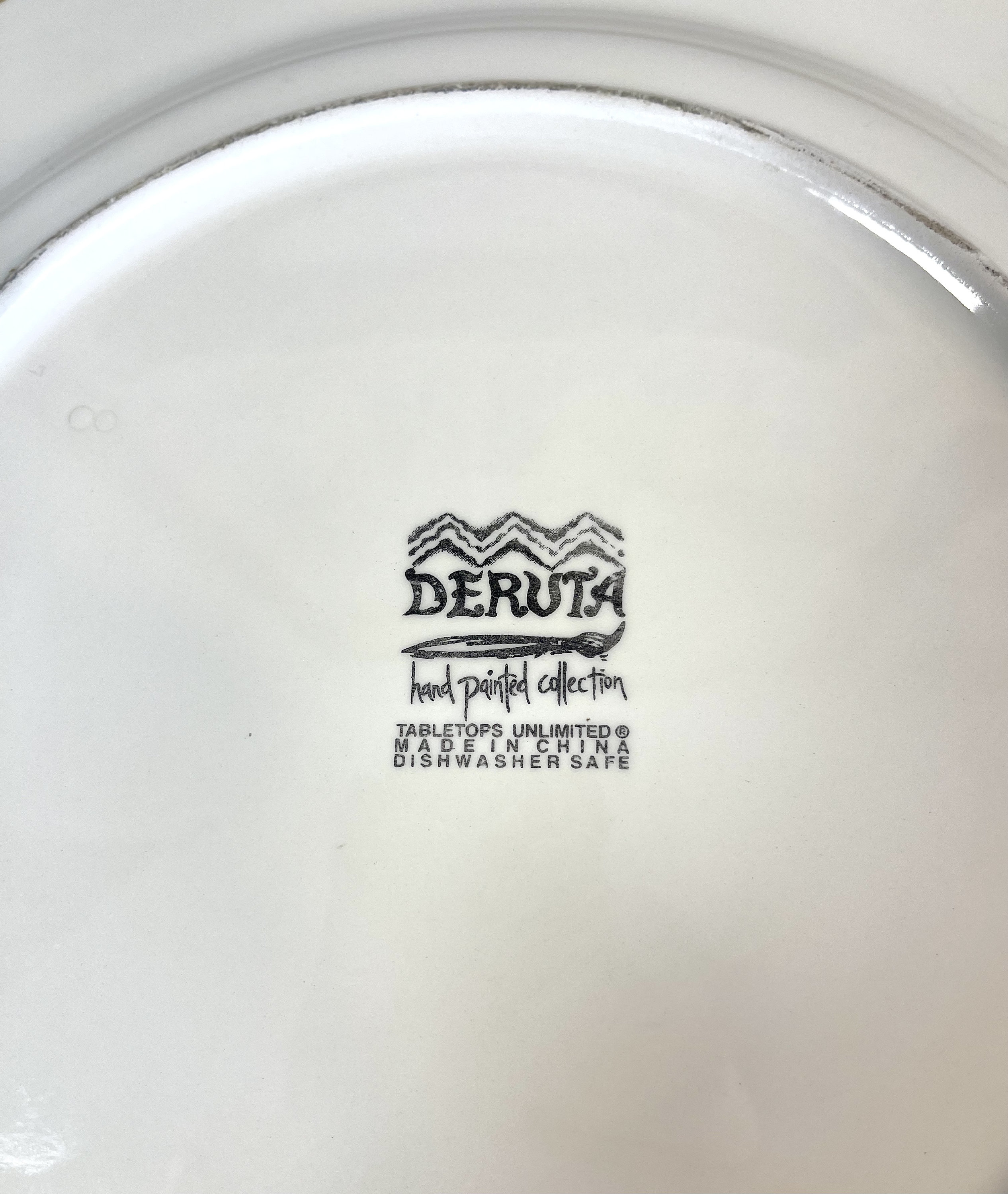 Paire de vases en céramique italienne, peint à la main