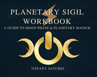 Planetary Sigil Workbook: PDF Guide to Moon Phase Manifesting