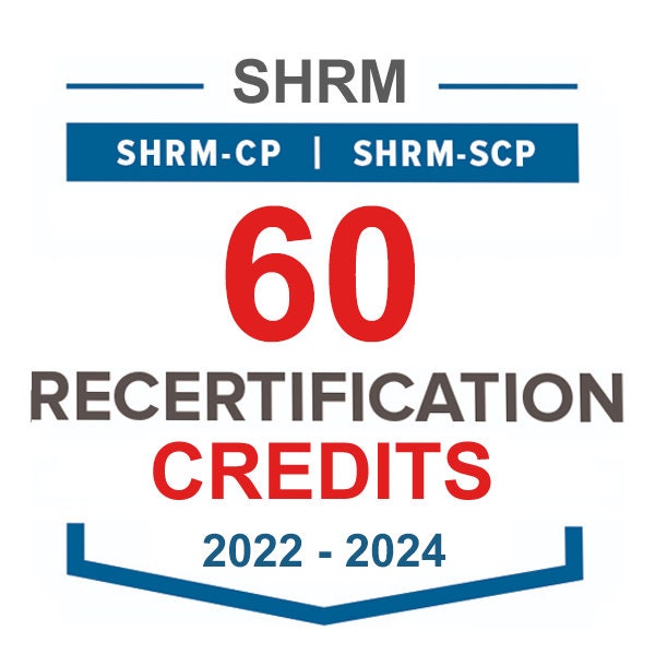 SHRM CP/SCP: 60 Recertification Credit Codes (2022-2024 Codes) (Last Updated 03/14/2024)