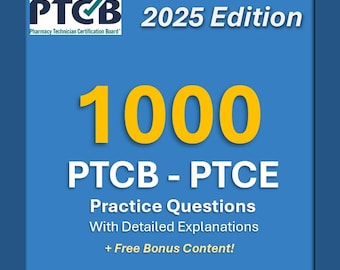 1000 PTCB PTCE Practice Questions