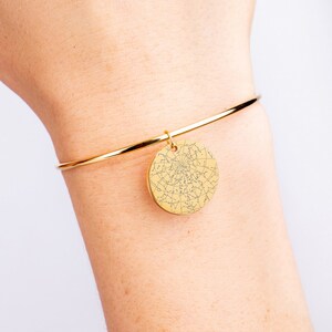Cadeau personnalisé de bracelet de carte d’étoile pour son cadeau pour le cadeau de douche de bébé de petite amie pour la nouvelle maman