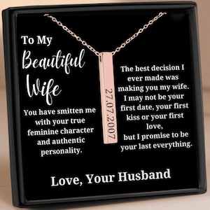 You Have Smitten Me - aangepaste gegraveerde sieraden voor jubilea, sentimentele cadeaus voor vrouw, soulmate of stel, aangepaste belangrijke datum