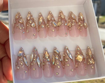 Ensemble champagne doré extra glam