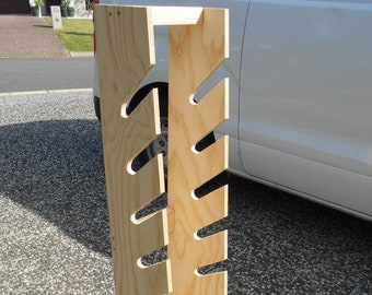 8 Deck Skateboard Rack - Freestanding - by Eco Racks