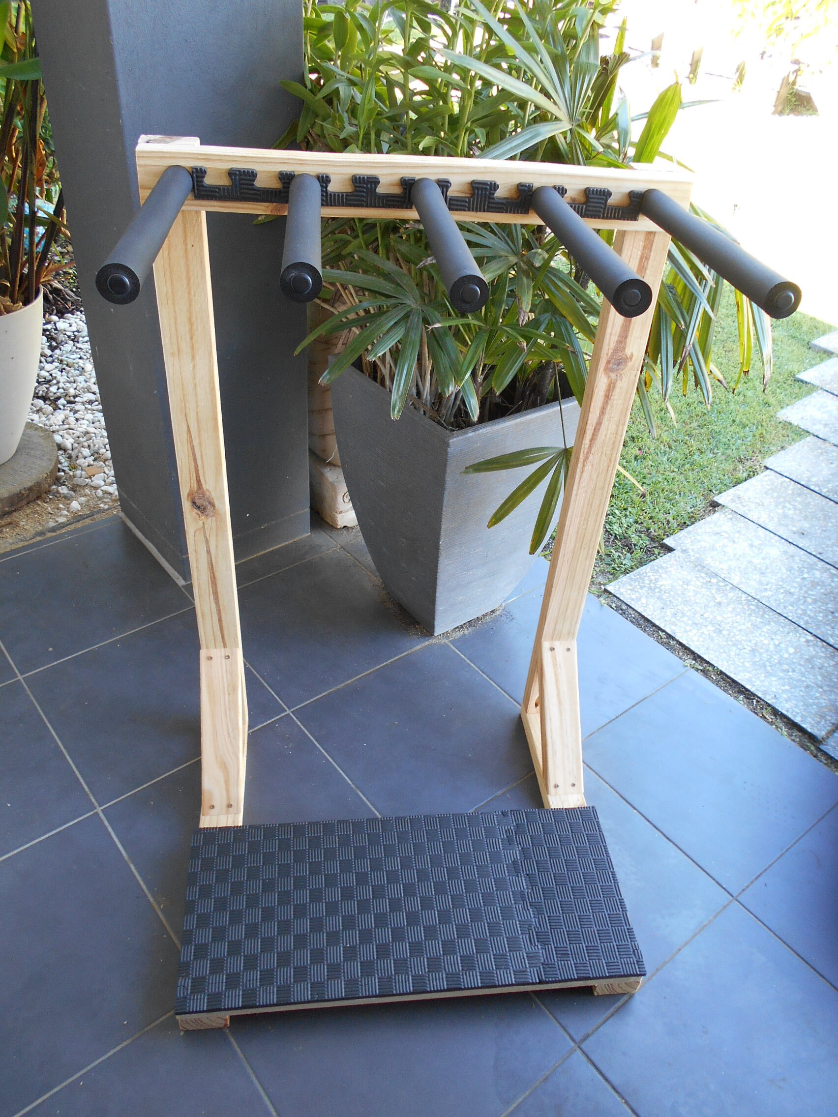 Eco Racks Outdoor Treated Pine Surfboard Rack - Different Sizes - by Eco Racks ...