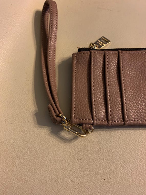 Steve Madden card and wallet wristlet in a dark t… - image 4