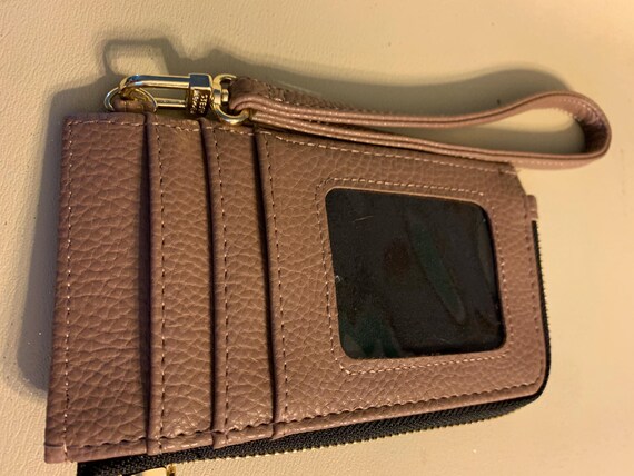 Steve Madden card and wallet wristlet in a dark t… - image 7