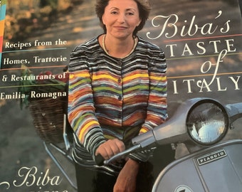 An Italian cook book, Biba’s Taste of Italy; Biba Cagliari. Recipes from home and Trattorie.