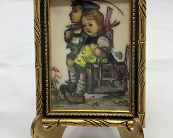 Minature, vintage Hummel from Germany.