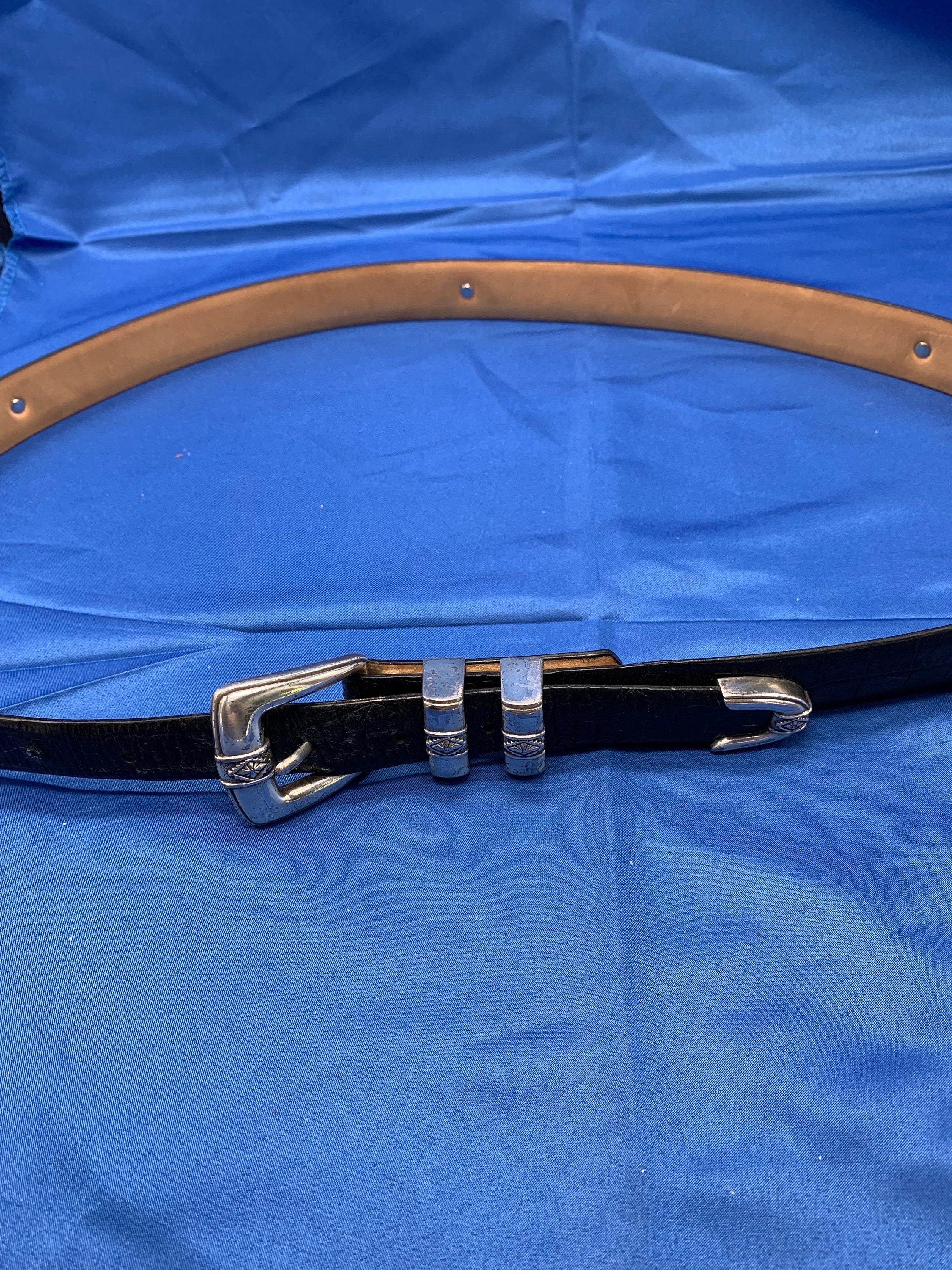 Rivet Plate Belt - Etsy display picture 1