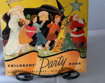 A party book for children from 1935.