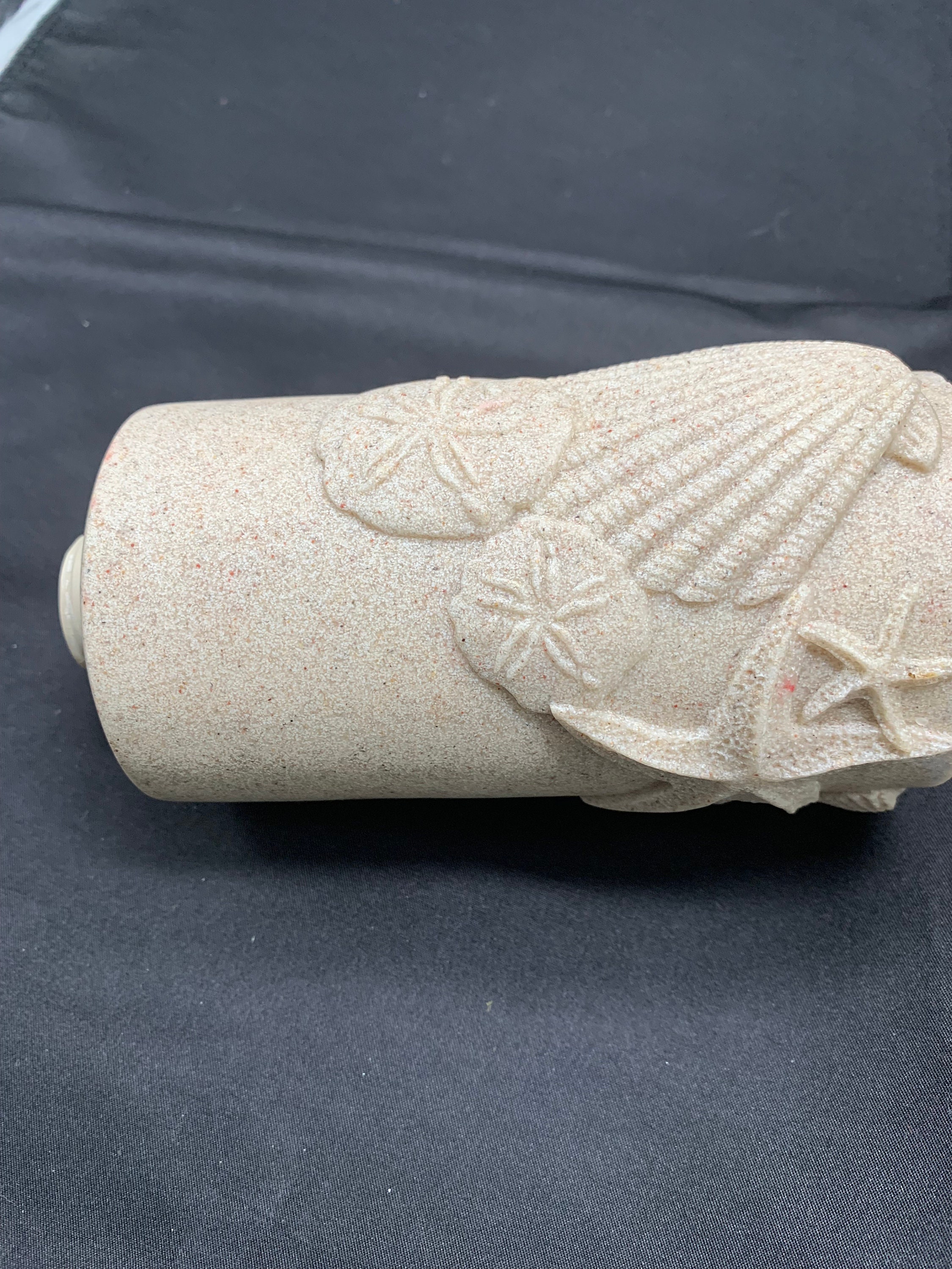 One Set of Ceramic Faux Stone Soap Dispensers in a Beach Etsy