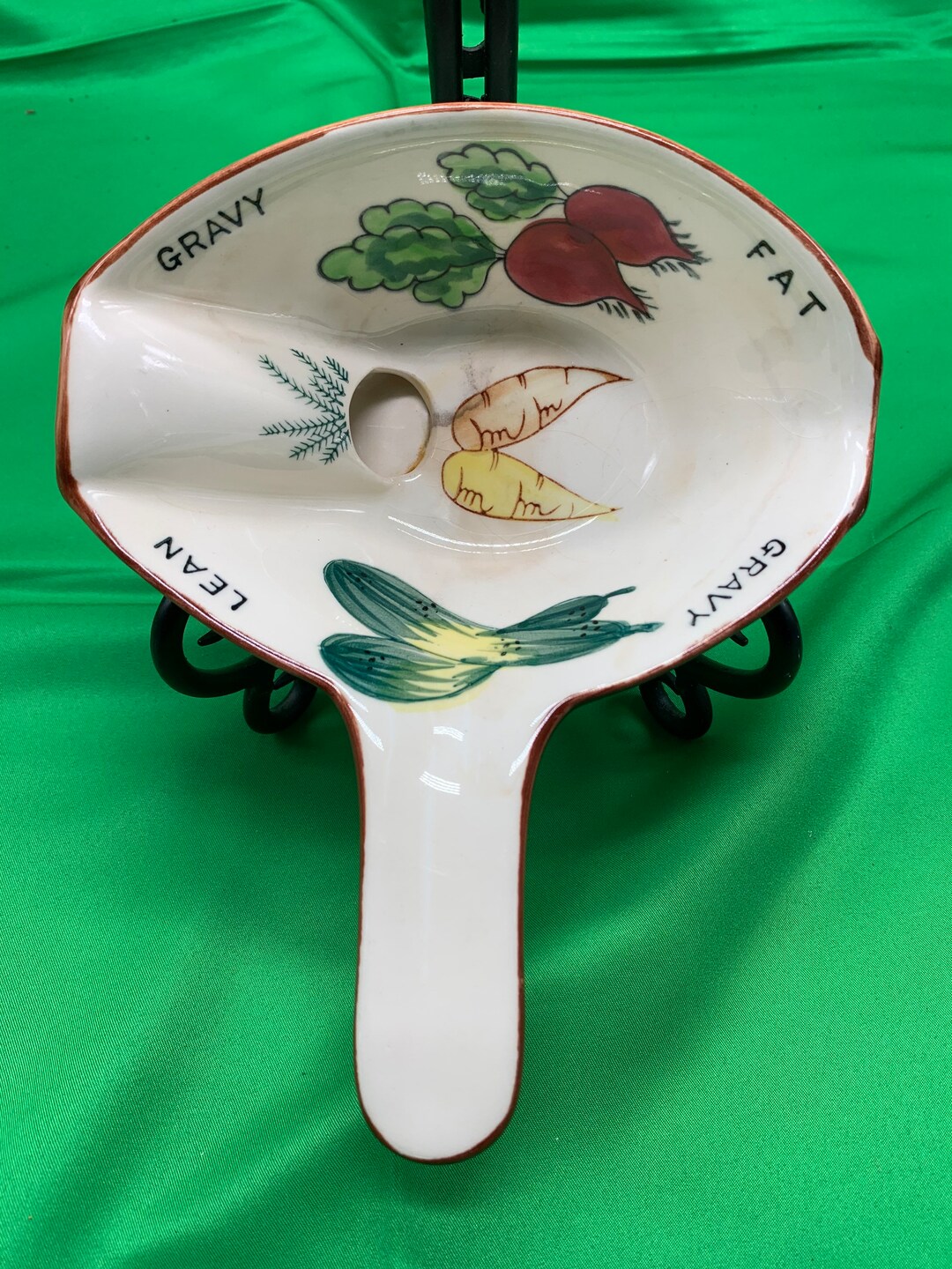 A Ceramic Gravy Separator From the 60s and 70s. Etsy